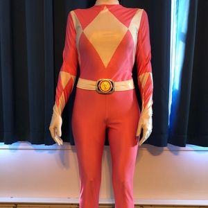 Pink power ranger costume